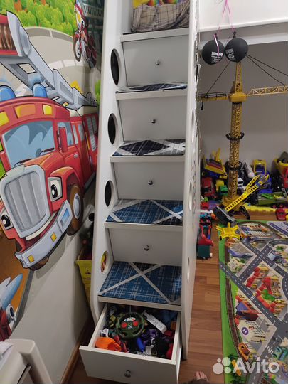 Детская кровать от 3 лет с бортиками