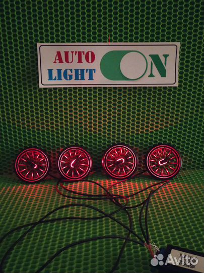 Дефлекторы в стиле AMG с настройкой подсветки