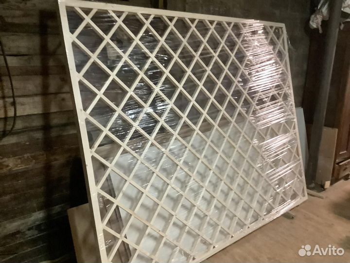 Декоративные сосновые решётки Пергола садовое