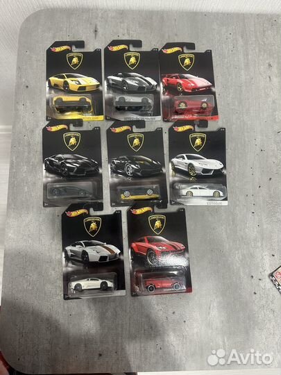 Hot wheels lamborghini series (2017)
