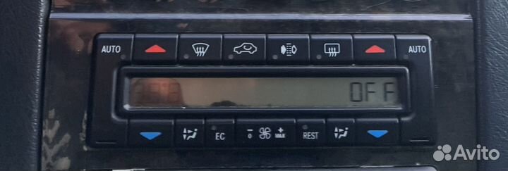 Блок управления печкой w210