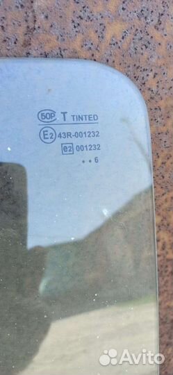 Стекло опускное Ока