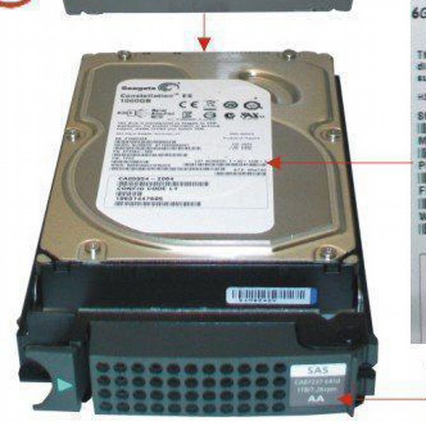 [CA05954-2064] Жесткий Диск Fujitsu 1tb Ca05954-2064 Ca07237-E410
