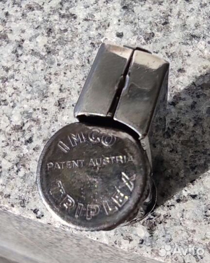 Винтажная бензиновая зажигалка Imco 4700 Triplex