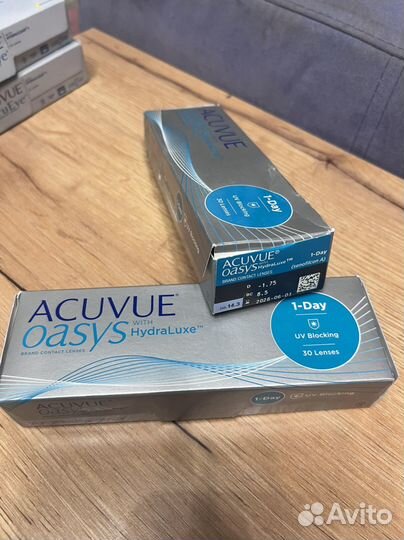 Линзы acuvue oasys -1.75
