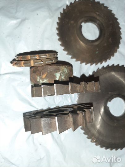 Большие сверла с конусом, фрезы СССР лот