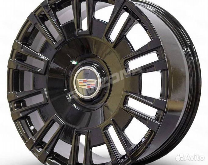 Кованый диск в стиле cadillac R23 6x139.7. Доставк