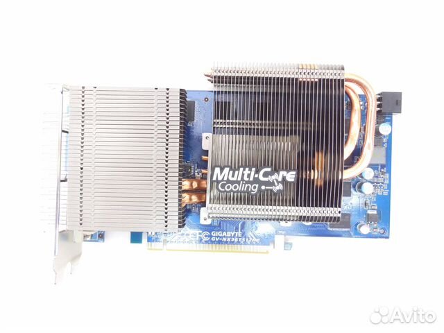 Видеокарта PCI-E GV-nx96T512HP 9600GT/256bit/gddr3