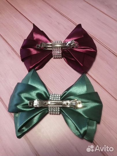 Заколка-автомат бант