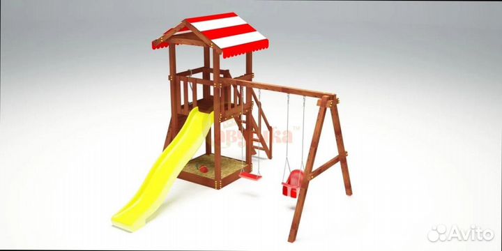 Детский игровой комплекс Савушка в рассрочку