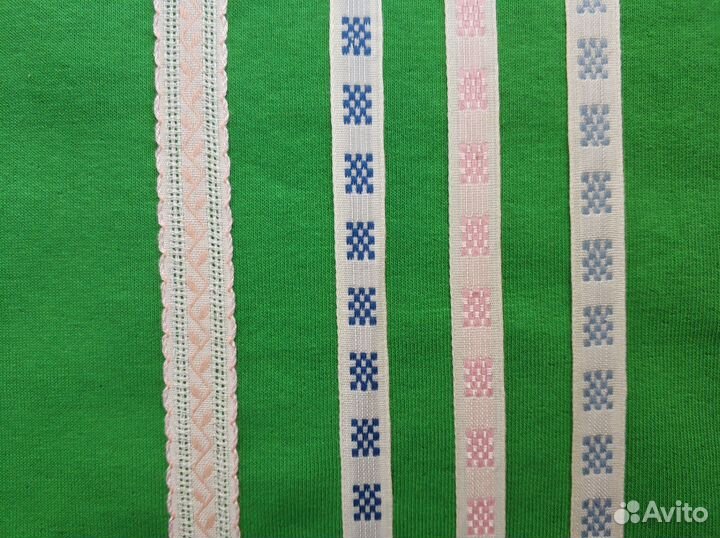 Тесьма, кружево, гипюр времён СССР. Очень много