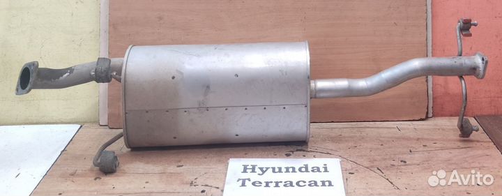 Глушитель средняя часть 2.9л д. Hyundai Terracan