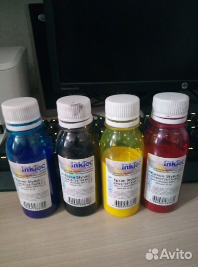 Краски чернильные 0,1л