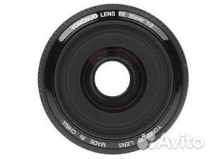 Объектив yongnuo canon AF 35MM F2.0