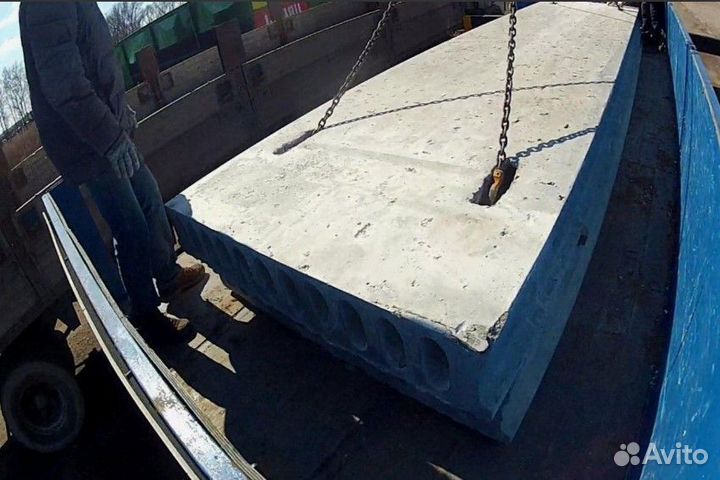 Плиты стр-ые по размерам покупателя, армированные