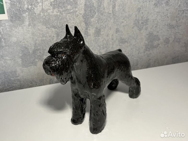 Керри-блю терьер, неаполитанские мастиффы (фаянс)