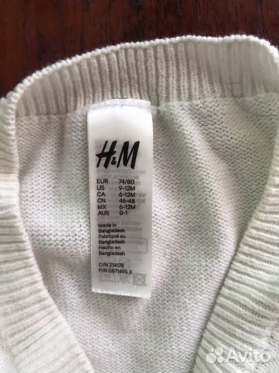 Шапочка для девочки hm