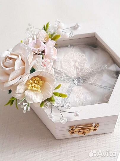 Свадебная шкатулка для колец