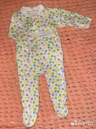 Вещи для новорожденных 62