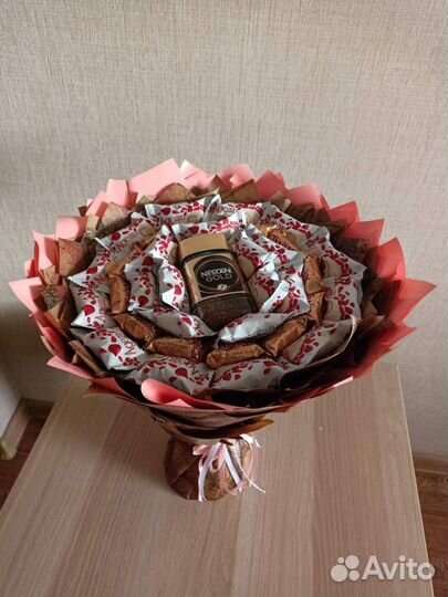 Съедобные букеты из конфет