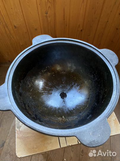 Казан 4.5 литра чугун