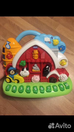 Развивающая игрушка, говорящая ферма Chicco