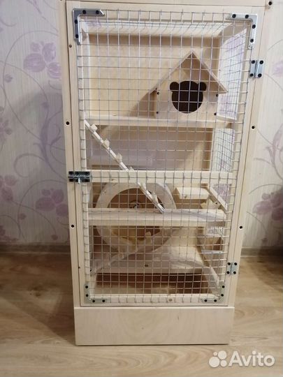 Клетка большая для шиншилл белок дегу др грызунов