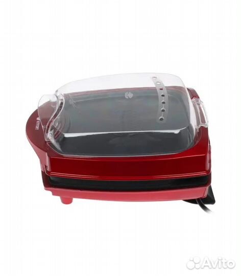 Электрогриль Kitfort KT-1610, 1000 Вт, красный, че