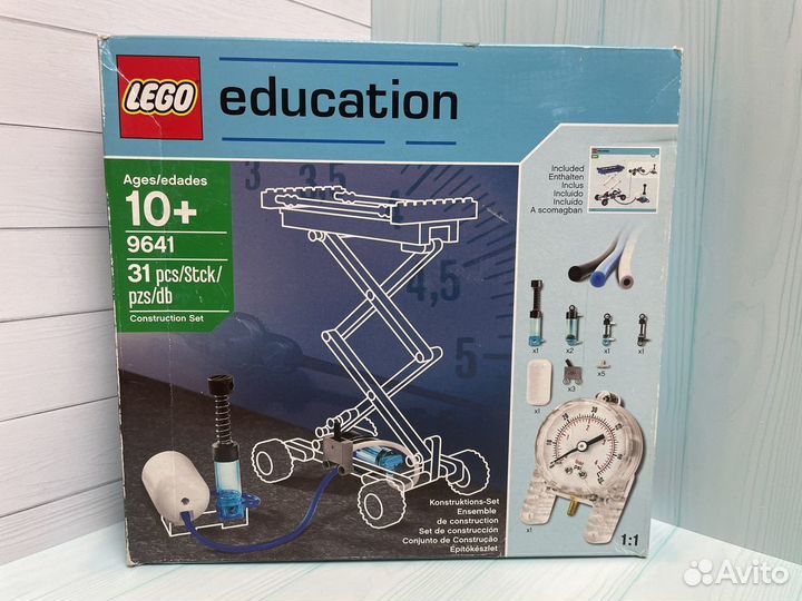 Новый Lego education 9641 Пневматика