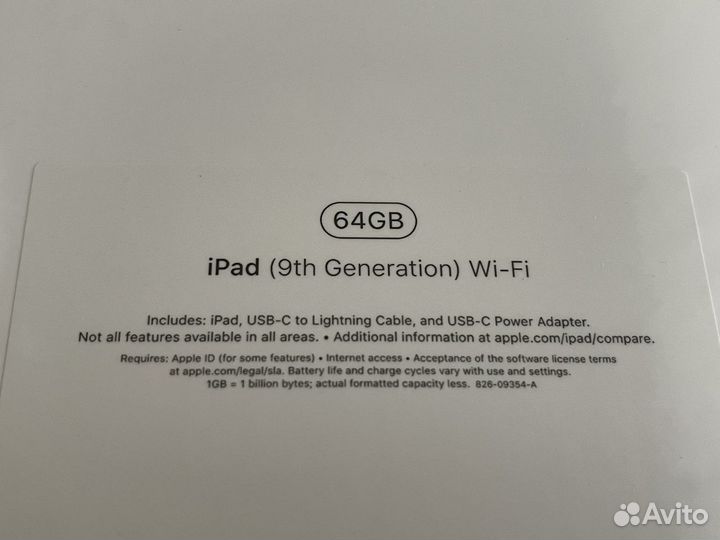 Apple iPad 9gen 10.2 64gb mk2k3, гарантия 1 г