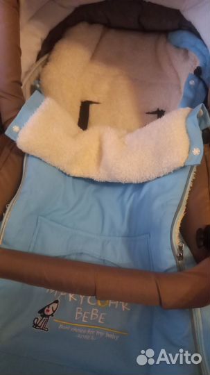 Зимний конверт в коляску