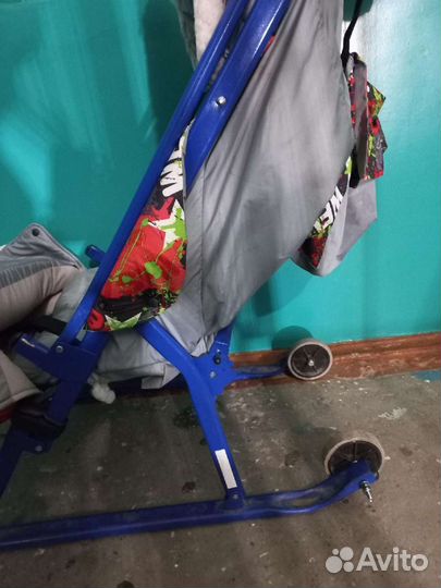 Детские санки коляска