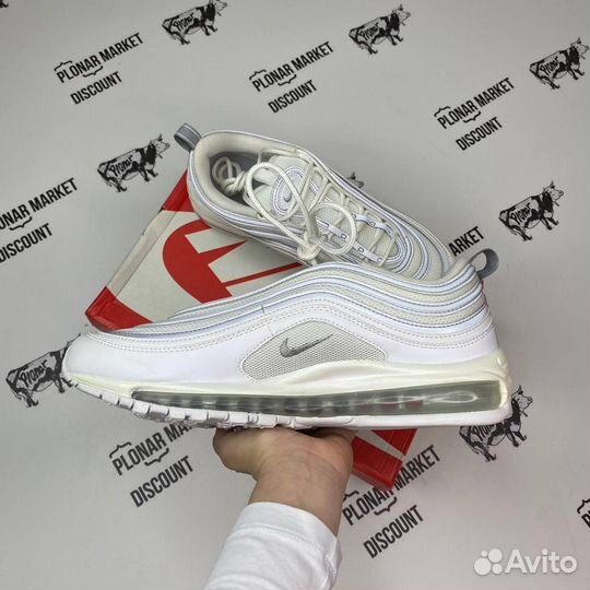 Оригинал 44 eu Nike air max 97 white