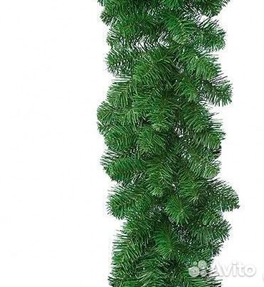 Новогодняя хвойная гирлянда/ сваг