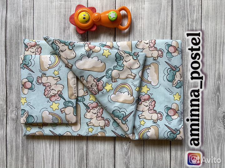 Пледики детские. 100/110 размер