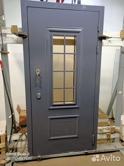 Дверь с терморазрывом стеклопакет