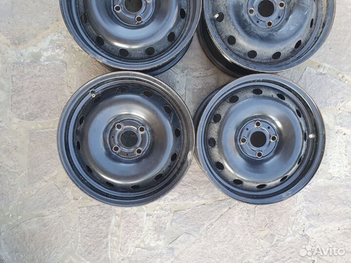 Штампованные диски r 15 4х100 54.1 solaris