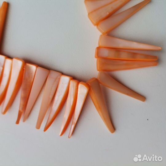 Бусы Ожерелье Колье из ракушки