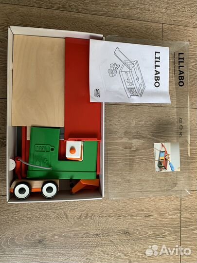 Гараж с эвакуатором Икея Лиллабу