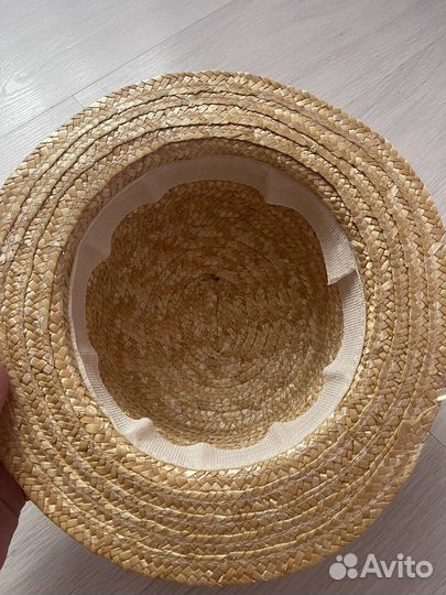 Шляпа соломенная
