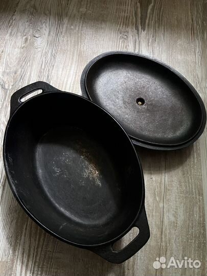 Утятница чугунная