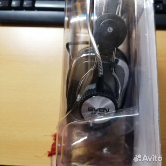 Проводные наушники, микрафон sven ap-600