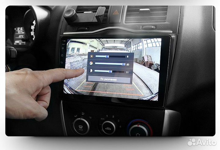 LADA Granta FL Android магнитола с большим экраном