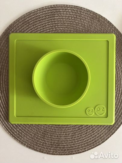 Тарелка детская силиконовая