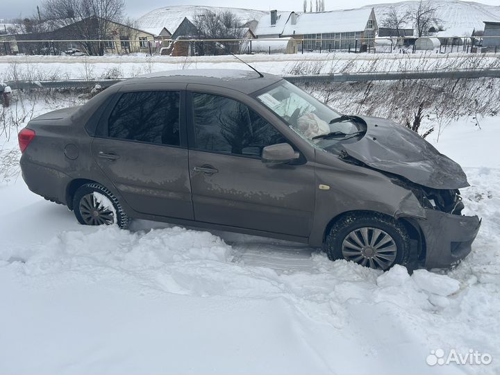 Datsun on-DO 1.6 МТ, 2017, битый, 89 625 км
