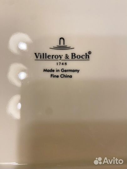 Villeroy boch тарелки