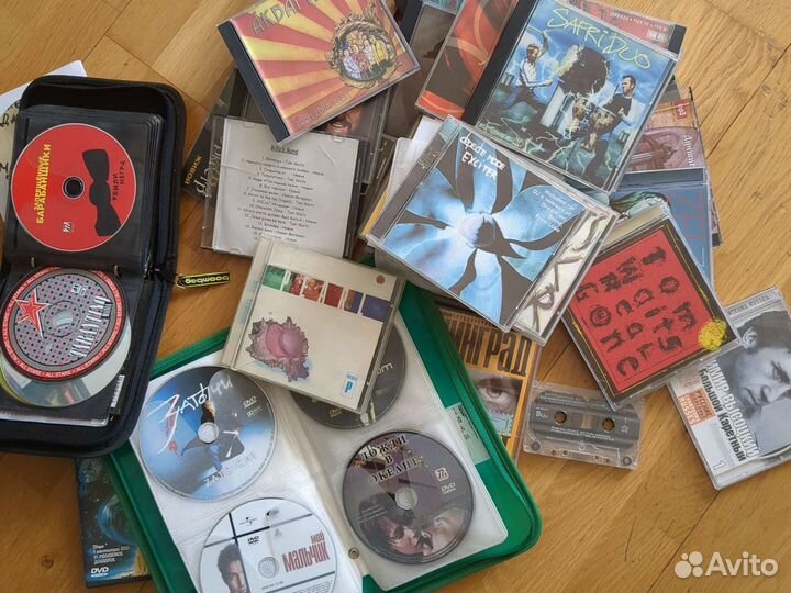 Диски, музыка, фильмы