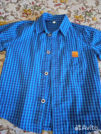 Рубашка детская для мальчиков