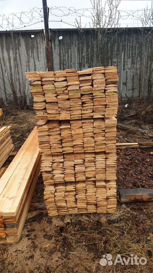 Доска заборная из кедра 2-х метровая