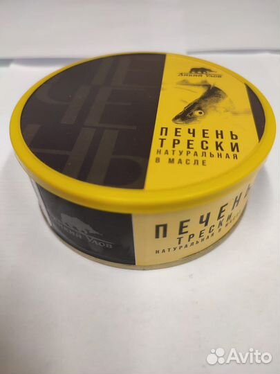 Печень трески натуральная 230 г